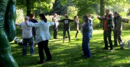 Chi Kung demo van Cosima Scheuten van Chi Kung Amsterdam in het Rembrandtpark!